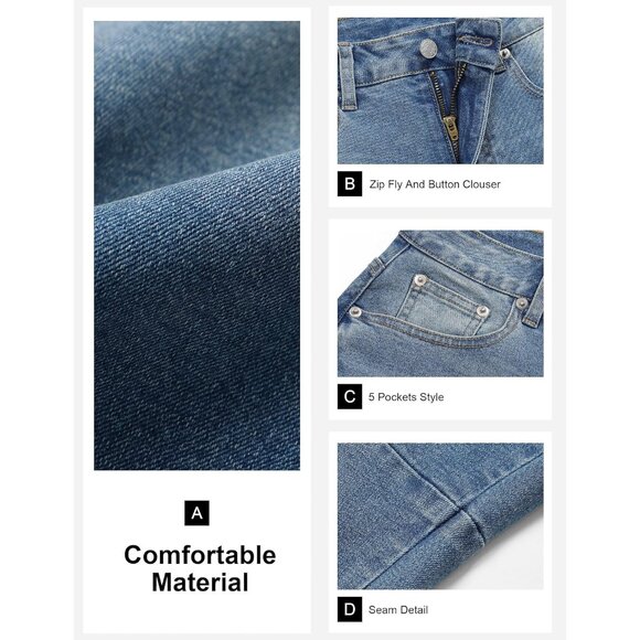 Leopard Wide Leg Pants Cotton Mid Rise Casual Street Wear Women - Picture 5 of 5